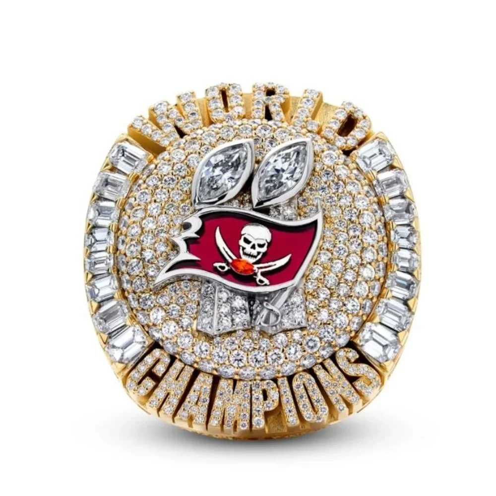 Tampa Bay Buccaneers 2021 Super Bowl Championship Ring Fan Edition Tom Brady‎